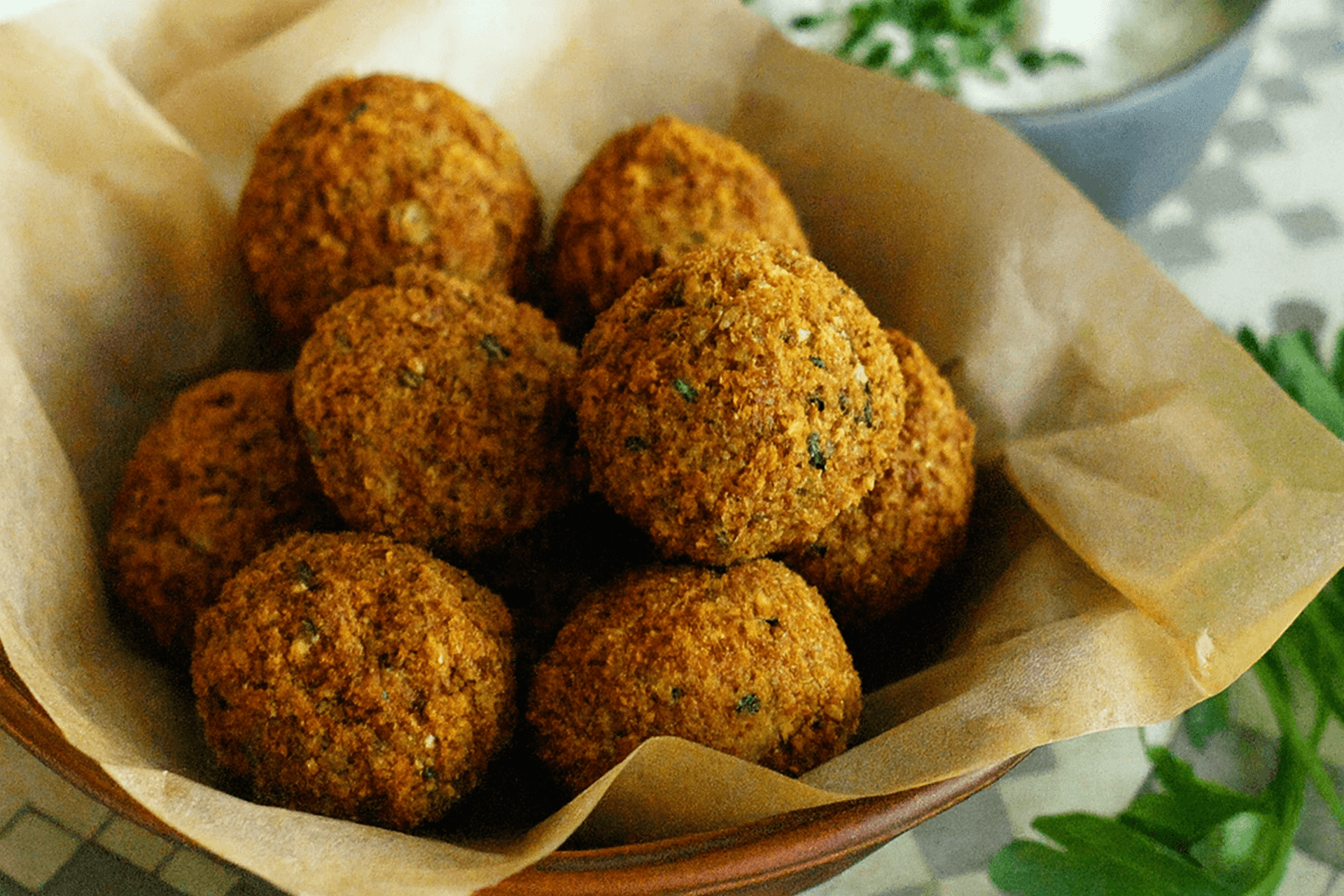 Skanūs traškūs falafeliai – žingsnis po žingsnio