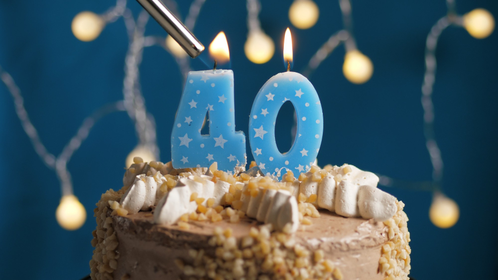 Sveikinimai 40-ojo gimtadienio proga – idėjų rinkinys