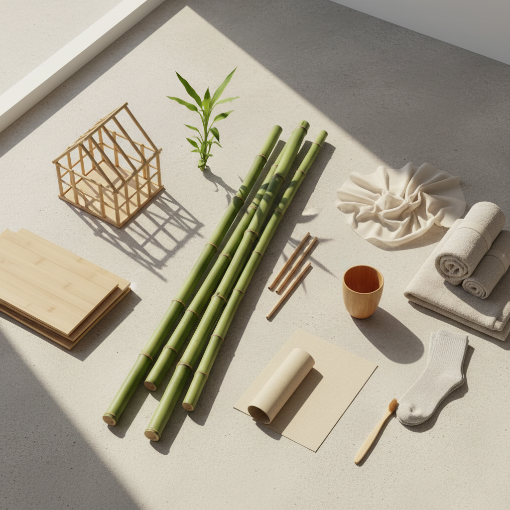 Bambukų bumas: kodėl jie keičia statybas ir tekstilę?