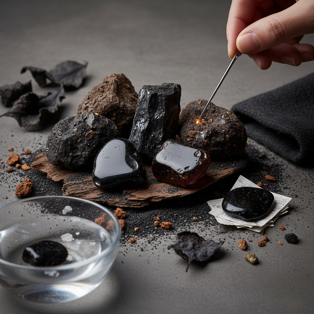 Juodasis gintaras: tikrasis pavadinimas ir jo savybės