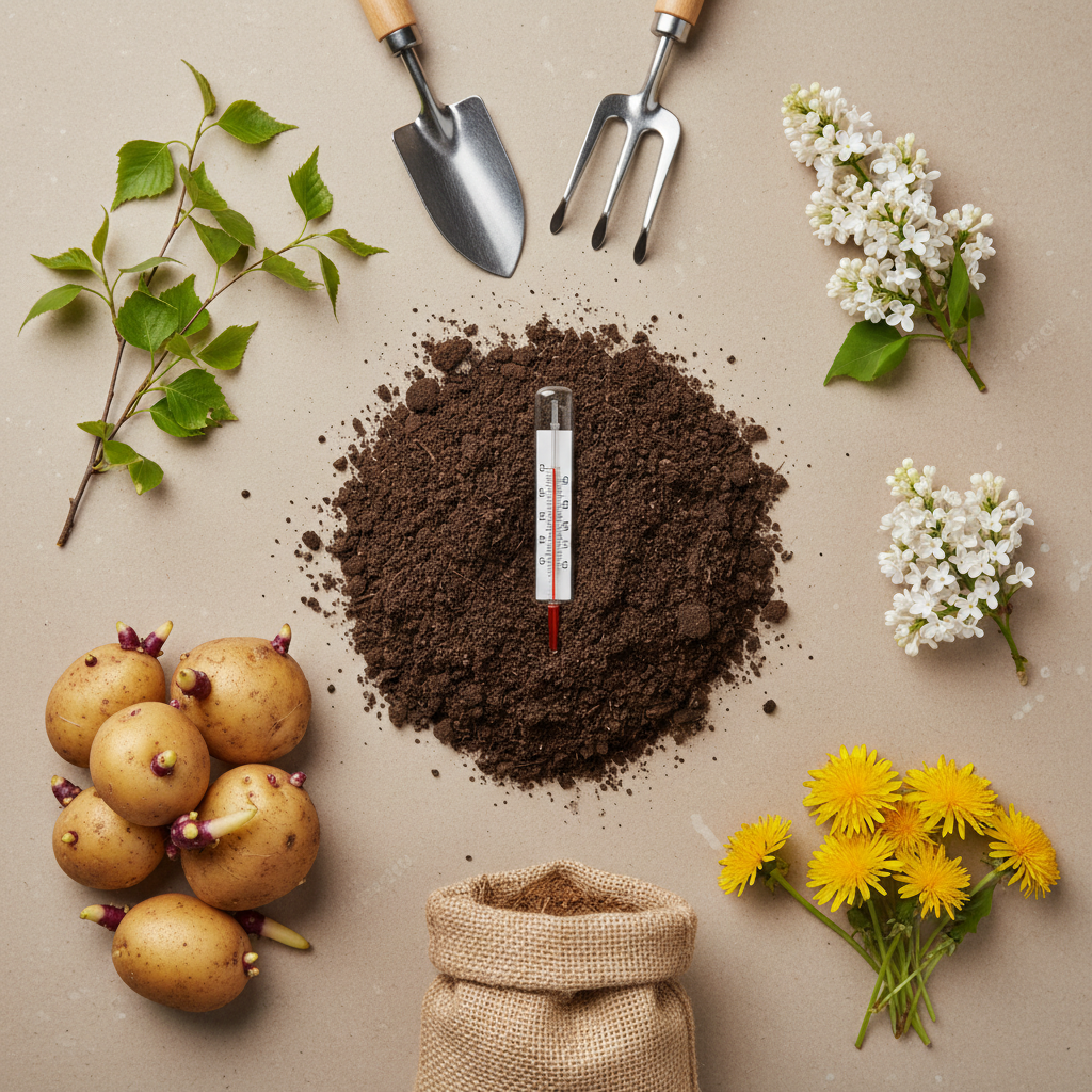 Kada sodinti bulves? Svarbiausia taisyklė gausiam derliui