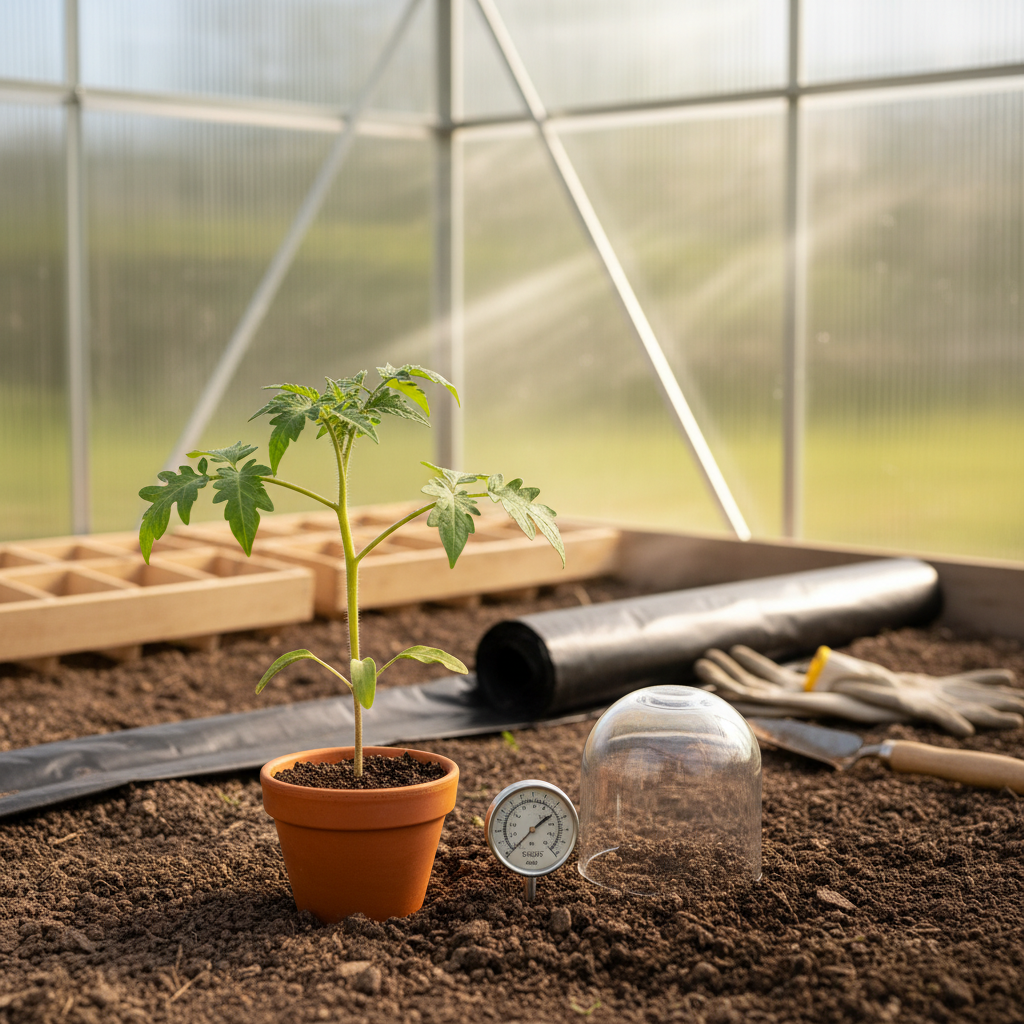 Kada sodinti pomidorus į šiltnamį: ekspertų patarimai
