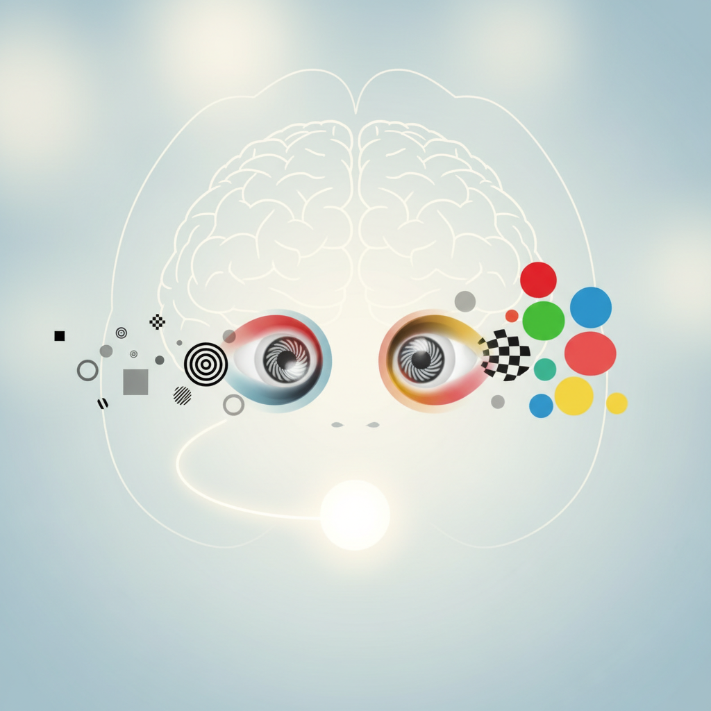 Kaip mato kūdikiai: ką jie regi pirmaisiais mėnesiais?