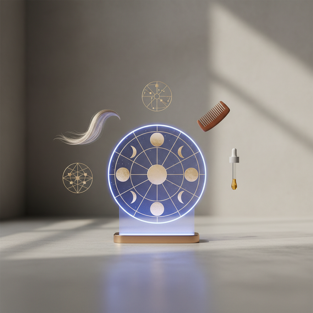 Plaukų dažymas pagal mėnulį: geriausios dienos vizitui