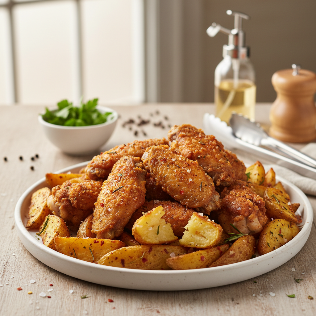 Tobulai traškus maistas: karšto oro gruzdintuvės paslaptys