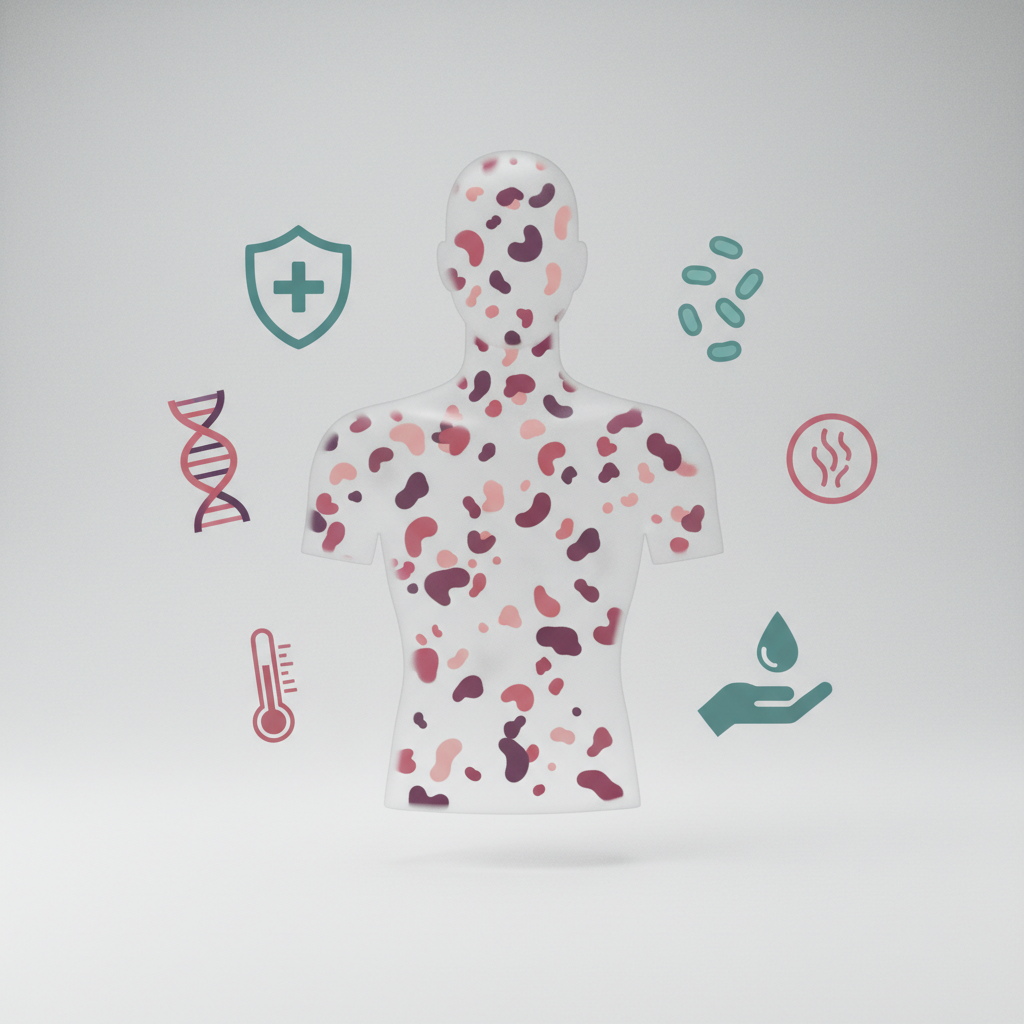 ŽIV bėrimas: kaip atpažinti vieną pirmųjų simptomų?